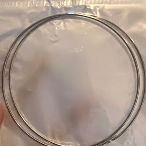 Silver Hoop Earrings